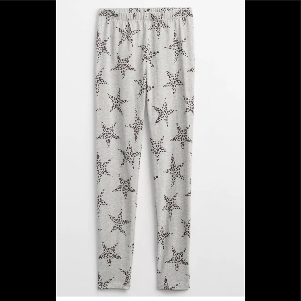 Gap girls print leggins sz. XXL (13-14 years old) gray nwt